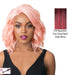 Synthetic Swiss Lace Front Wig - Swiss Lace Glanage,Ttp Red/99J