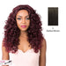 Iron Friendly, Super Wavy Style Soft And Silky Hand-Tied Frontal Swiss Lace Front Wigs - Swiss Lace Goldie,Darkest Brown