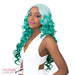 Houston-2 Swiss Lace Front Wig Synthetic,Prizm Mint Green