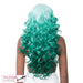 Houston-2 Swiss Lace Front Wig Synthetic,Prizm Mint Green