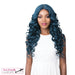 Synthetic Swiss Lace Front Wig Swiss Lace Houston,Dark Teal