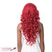 Synthetic Swiss Lace Front Wig Swiss Lace Houston,Vivid Red