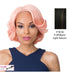 Synthetic Swiss Lace Front Wig - Swiss Lace Issac,Off Black Base With Light Auburn Highlights