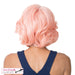 Synthetic Swiss Lace Front Wig - Swiss Lace Issac,Peach