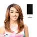 Swiss Lace Front Wig Swiss Lace Justine,Black