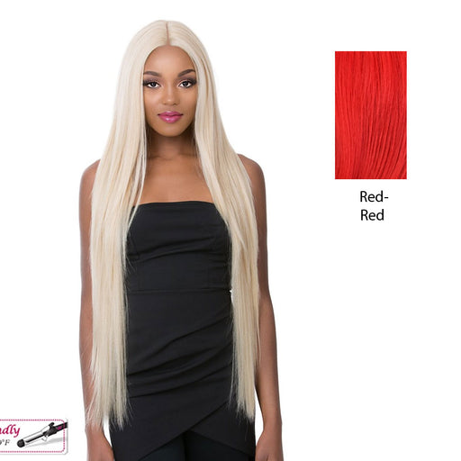 Synthetic Swiss Lace Front Wig Swiss Lace Karleen,Red