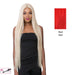 Synthetic Swiss Lace Front Wig Swiss Lace Karleen,Red