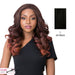 Synthetic Iron Friendly Ear To Ear Perfect Hairline Swiss Lace Front Wig Swiss Lace Kasandra,Black