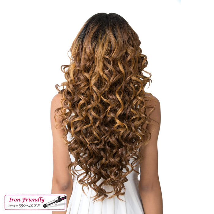 Synthetic Swiss Lace Front Wig - Swiss Lace Keeff,Tt1B/27Nd