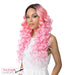 Synthetic Swiss Lace Front Wig Swiss Lace Keeff,Tt Peach Pink