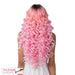 Synthetic Swiss Lace Front Wig Swiss Lace Keeff,Tt Peach Pink