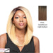 Swiss Lace Front Wig Swiss Lace Konis,Dark Brown Roots With Light Auburn