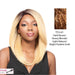 Swiss Lace Front Wig Swiss Lace Konis,Mix Of Dark Brown, Strawberry Blonde, Light Auburn, And Bright Pumpkin Gold