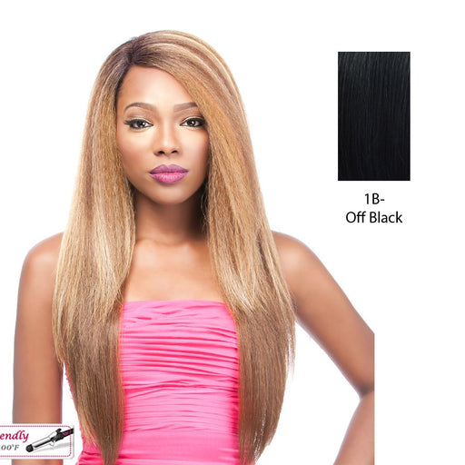 Lancy Lace Front Wig,Off Black