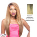 Lancy Lace Front Wig,Dark Brown Roots With A Blended Mix Of Strawberry Blonde And Platinum Blonde