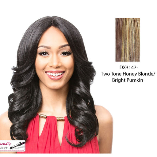 Lovita Lace Front Wig,Two Tone Frost Blend Of Strawberry Blonde And Bright Pumpkin Layer Over Gold Light Auburn Bottom