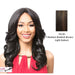Lovita Lace Front Wig,Medium Brown Base With Light Auburn Highlights