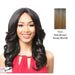 Lovita Lace Front Wig,Dark Brown Roots With Strawberry Blonde