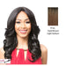 Lovita Lace Front Wig,Dark Brown Roots With Light Auburn