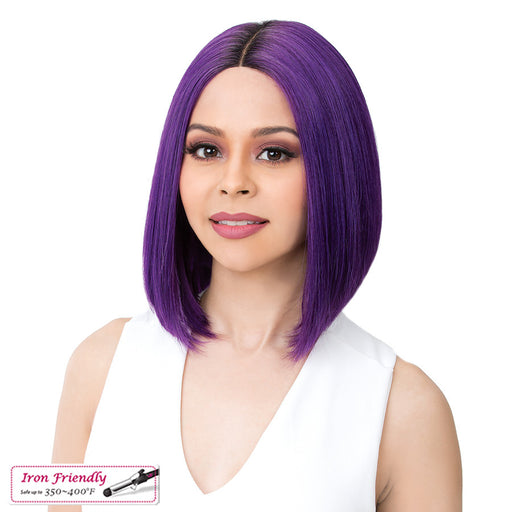 Synthetic 2020 Lace Front Wig - Swiss Lace Macon,Att Purple