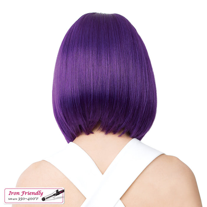 Synthetic 2020 Lace Front Wig - Swiss Lace Macon,Att Purple