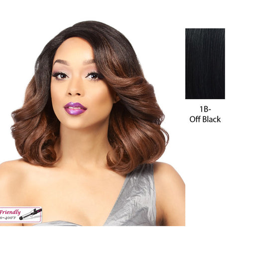 Synthetic Lace Front - Swiss Lace Maita,Off Black