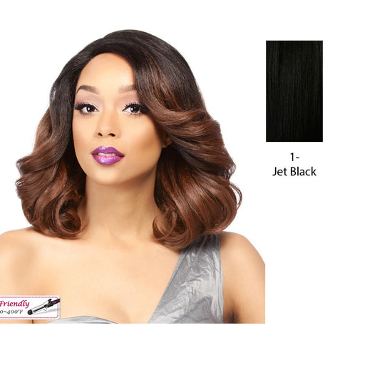 Synthetic Lace Front - Swiss Lace Maita,Black