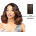 Synthetic Lace Front - Swiss Lace Maita,Medium Brown Base With Light Auburn Highlights