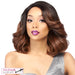 Synthetic Lace Front - Swiss Lace Maita,Dark Brown Roots With Light Auburn