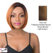 Synthetic Swiss Lace Front Wig - Swiss Lace Maze,Streaked Blend Of Medium Brown, Strawberry Blonde, And Light Auburn