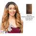 Swiss Lace Front Wig Montessa,Streaked Blend Of Medium Brown, Strawberry Blonde, And Light Auburn