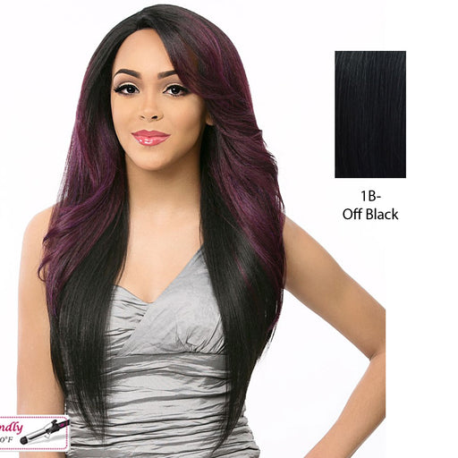 Swiss Lace Front Wig Swiss Lace Mujica,Off Black