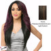 Swiss Lace Front Wig Swiss Lace Mujica,Medium Brown Base With Light Auburn Highlights