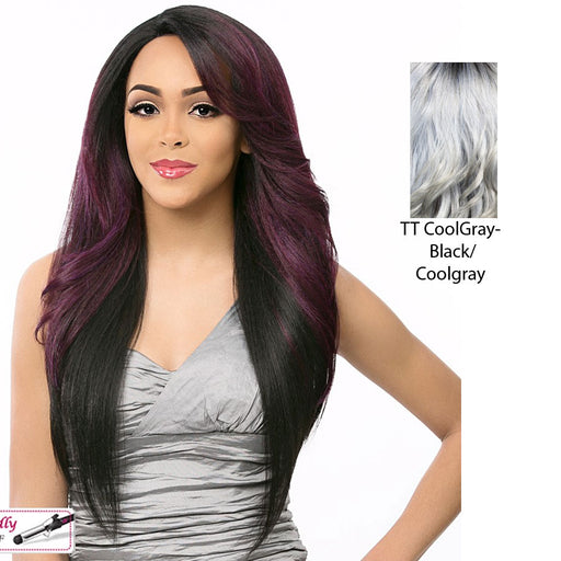 Swiss Lace Front Wig Swiss Lace Mujica,Tt Cool Grey