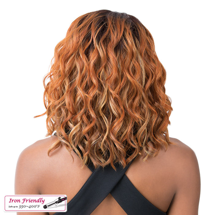 Soft & Silky Synthetic Swiss Lace Front Wig Oligo,Tsm27130