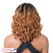 Soft & Silky Synthetic Swiss Lace Front Wig Oligo,Off Black Top With Strawberry Blonde Ends