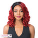 Soft & Silky Synthetic Swiss Lace Front Wig Oligo,Tt1B/Red Wine