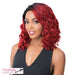 Soft & Silky Synthetic Swiss Lace Front Wig Oligo,Tt1B/Red Wine