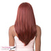 Ear To Ear Lace Perfect Hairline Swiss Lace Front Wig,Red Sangria