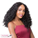 Lace Front Iron Friendiy Synthetic Swiss Lace Rhinestone Wig,Off Black