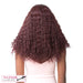 Lace Front Iron Friendiy Synthetic Swiss Lace Rhinestone Wig,Dark Wine