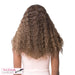 Lace Front Iron Friendiy Synthetic Swiss Lace Rhinestone Wig,Streaked Blend Of Medium Brown, Strawberry Blonde, And Light Auburn
