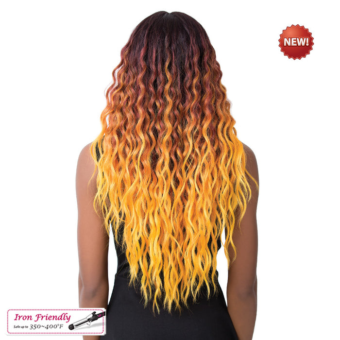 Swiss Lace Sunflower Lace Front & Lace Part Synthetic Wig,3Ntt Sunflower