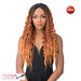 Swiss Lace Sunflower Lace Front & Lace Part Synthetic Wig,Ntt Ginger