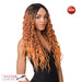 Swiss Lace Sunflower Lace Front & Lace Part Synthetic Wig,Ntt Ginger