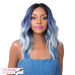 Synthetic Hair Lace Front Wig Swiss Lace Deep Part_ Sun Kiss,3Ntt Denim Blue