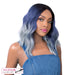 Synthetic Hair Lace Front Wig Swiss Lace Deep Part_ Sun Kiss,3Ntt Denim Blue