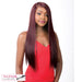 Synthetic T-Braided Part Lace Front Wig - Candela,Dark Wine
