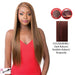 Synthetic T-Braided Part Lace Front Wig - Candela,P33/350/Burg