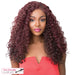 Premium Synthetic T Braided Part Swiss Lace Front Wig - Kandee,Dark Wine